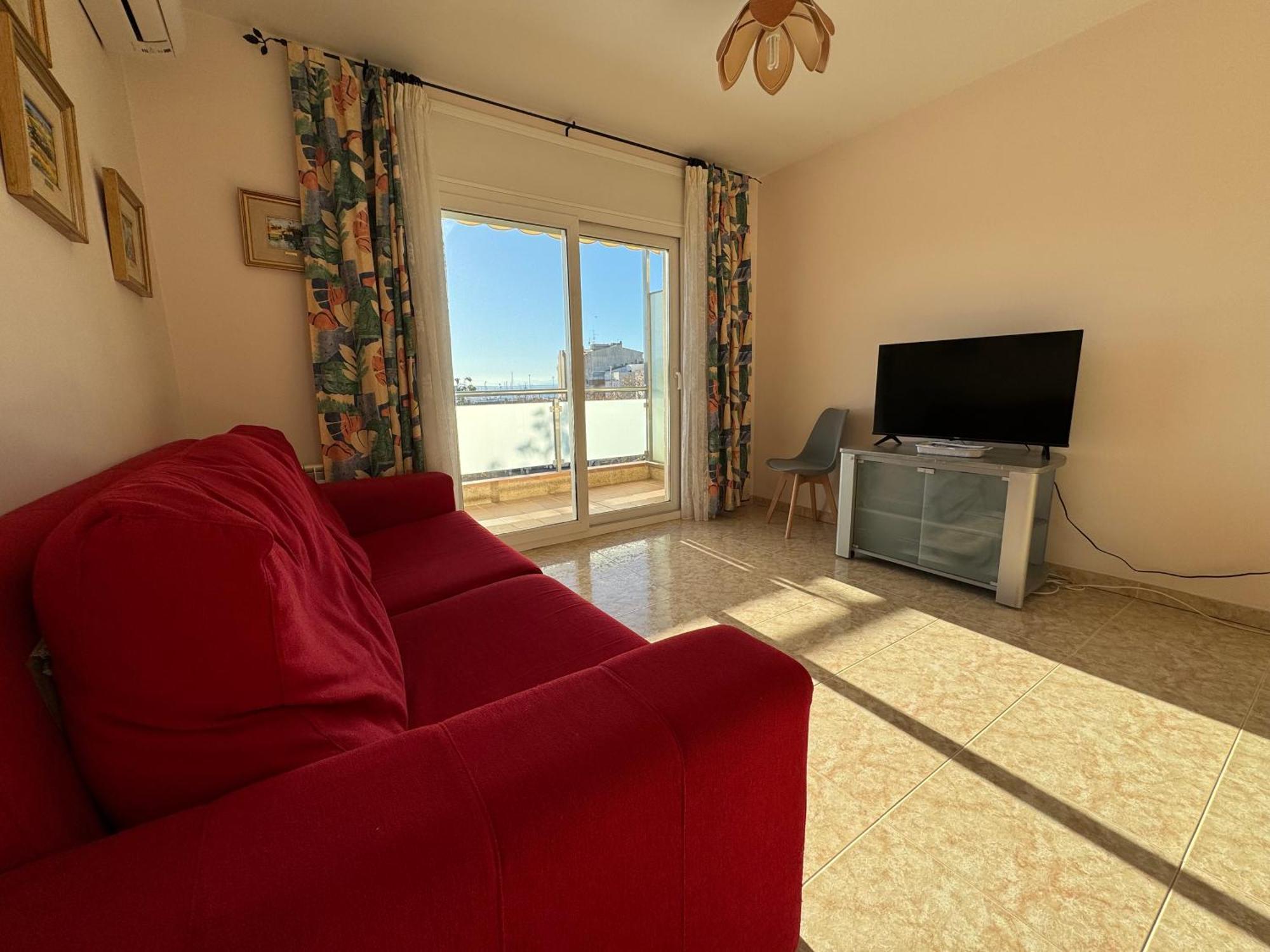 Piso En El Centro Con Vistas Al Mar Y Balcon Apartment Roses Exterior foto